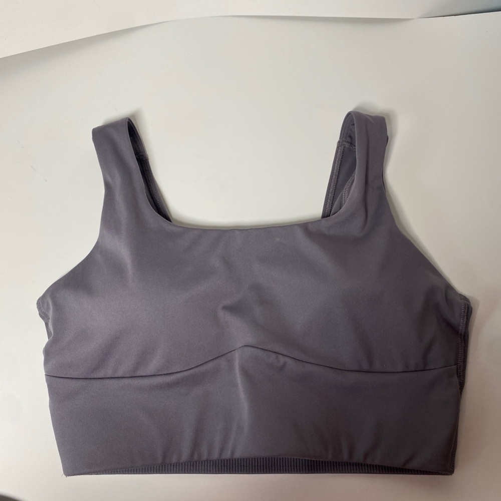 Gymshark Purple Grey Sports Bra M